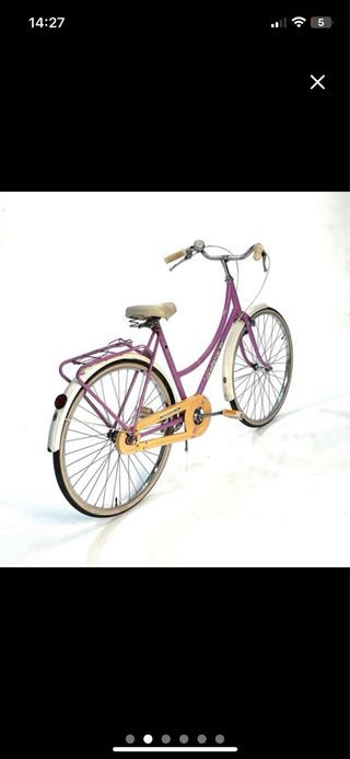 Bicicleta clasica de señora marca BH
