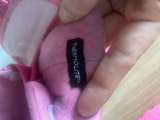 Botas de nieve rosas para niña