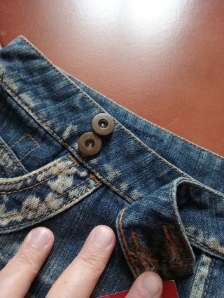 Gonna jeans scozzese Conbipel