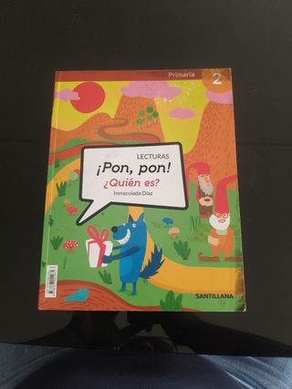 LECTURAS ¡PON, PON! ¿QUIEN ES? 2 PRIMARIA