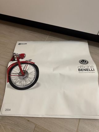 Calendario Benelli Moto d'epoca 2004