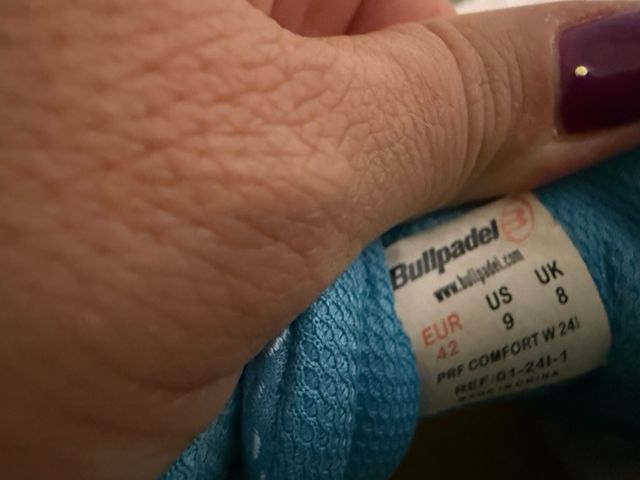 Scarpe Padel Bullpadel Unisex Tg. 42