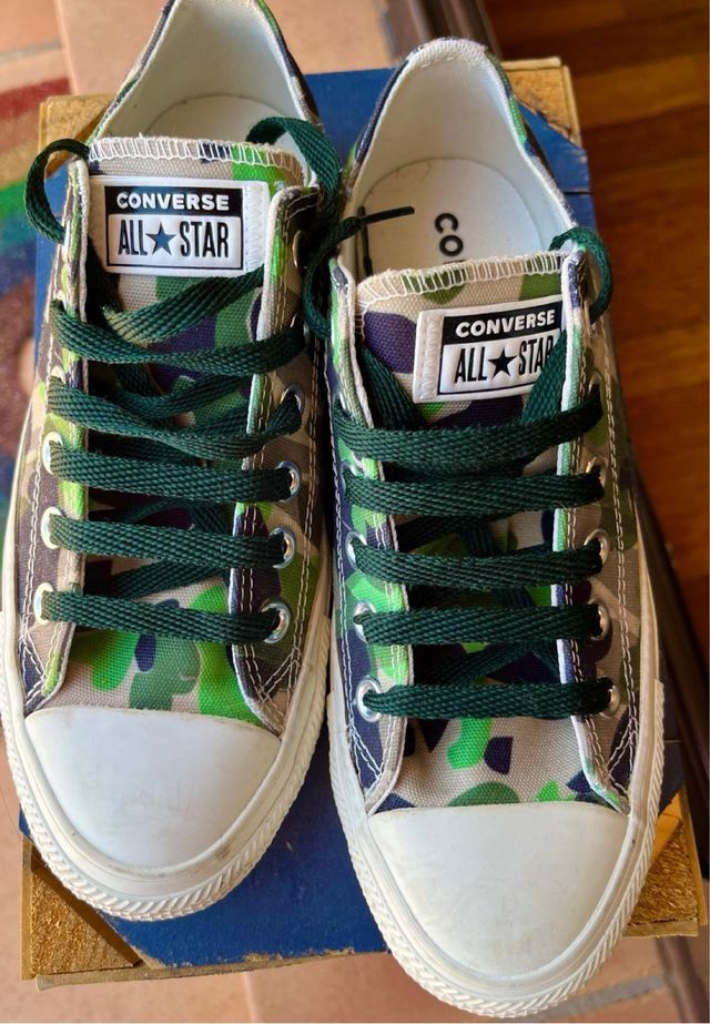 Converse All Star Talla 38 diseño Camuflaje