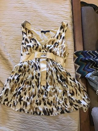 Guess Vestito Taglia S Beige/Marrone