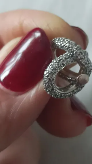 Pandora Charm Corazón Entrelazado Plata