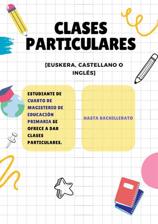 Clases particulares con experiencia