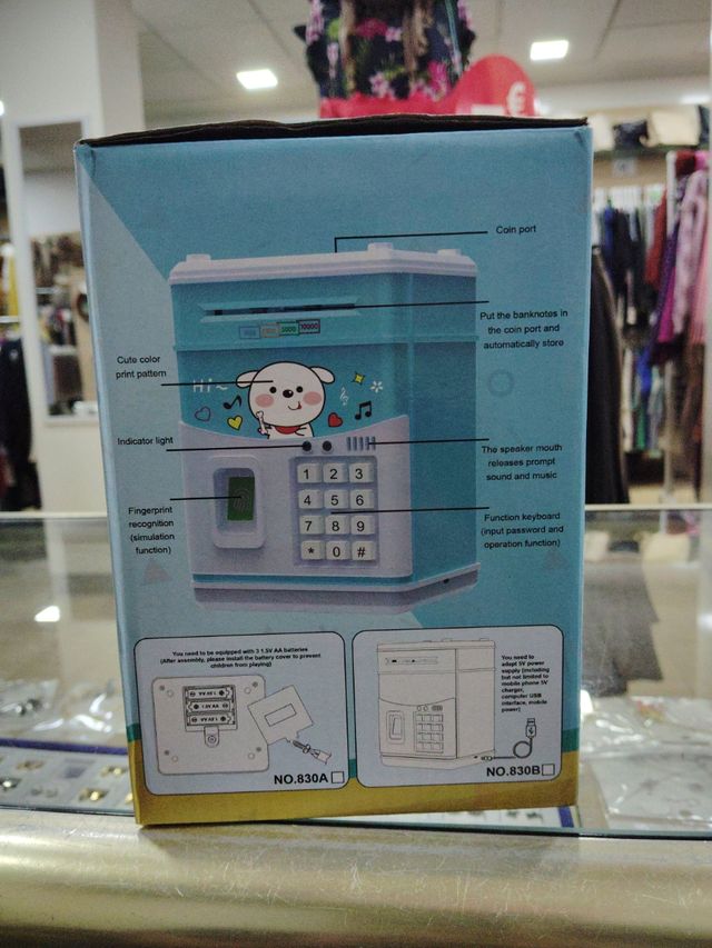 Caja fuerte electrónica para niños