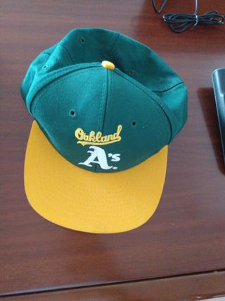 Gorra Oakland Athletics Verde y Amarilla