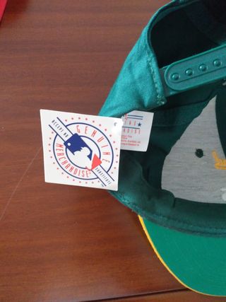 Gorra Oakland Athletics Verde y Amarilla