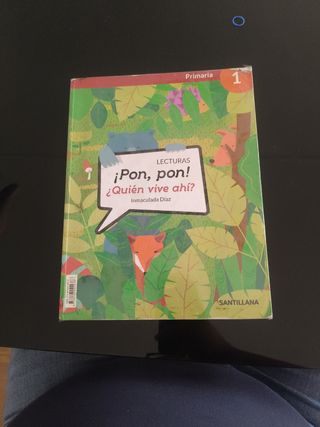 LECTURAS ¡PON, PON! ¿QUIEN VIVE AHÍ? 1 PRIMARIA