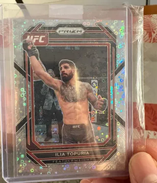 Carta UFC Ilia Topuria Prizm Paralela
