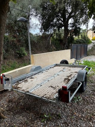 Remolque plataforma moto quad buggy