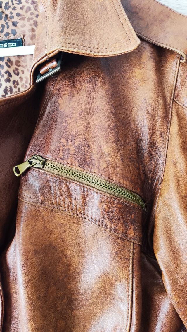 Chaqueta Piel Vintage