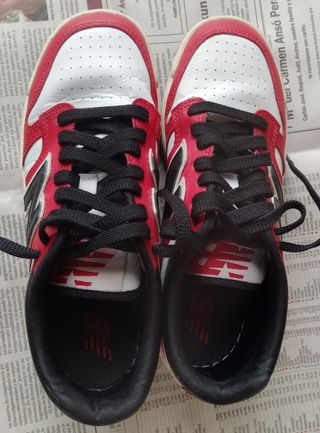 New Balance 480 Rojo/Blanco