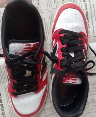 New Balance 480 Rojo/Blanco