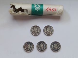 5 MONEDAS 10 PESETAS 1983 JUAN CARLOS I