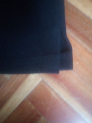 Chaleco señora negro con bolsillos