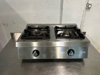 Cocina industrial gas 2 fogones