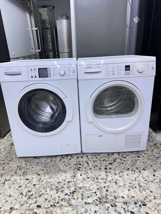 Pack Lavadora y Secadora Bosch con Grantia y Envio