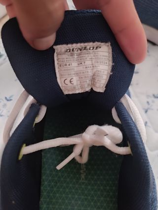 Zapatos de trabajo Dunlop azules y verdes