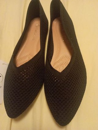2 Pares Manoletinas Talla 40 Nuevas etiqueta