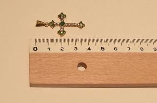 CRUZ DE ORO 18K/2.4Gr