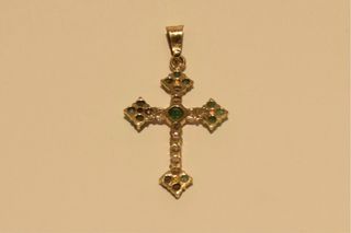 CRUZ DE ORO 18K/2.4Gr