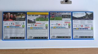 Lote 4 Juegos FIFA PS4: 15, 16, 17, 18