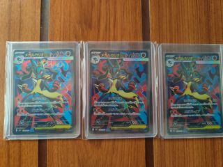 Mega Lucario EX 3x Carte Pokemon