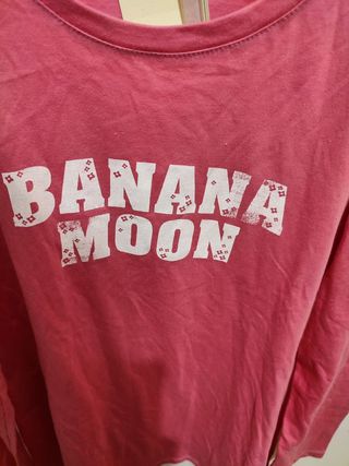Camiseta Banana Moon rosa nueva