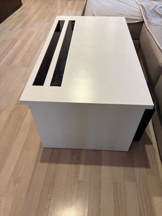 Muebles salón y mesa centro madera