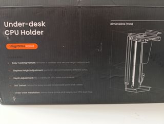 Soporte para CPU bajo escritorio 10kg