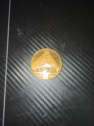 Moneda de oro antigua