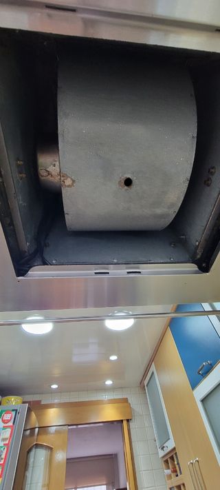 Campana extractora tipo isla