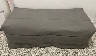 Puff Cama 135cm Gris