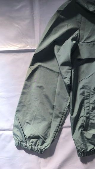 SUDADERA CHUBASQUERO SHEIN TURQUESA TALLA XXL