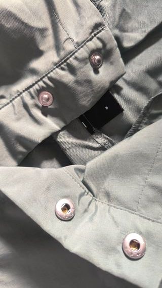 SUDADERA CHUBASQUERO SHEIN TURQUESA TALLA XXL