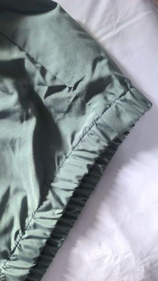 SUDADERA CHUBASQUERO SHEIN TURQUESA TALLA XXL