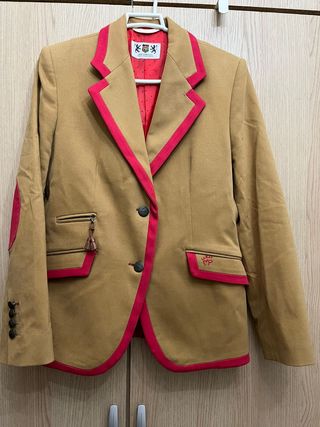 Chaqueta Montepicaza Mujer Marrón y Rojo