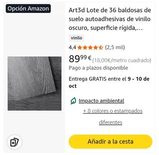Suelo laminado imitación madera
