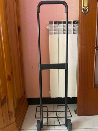 Carro de mano azul i negro