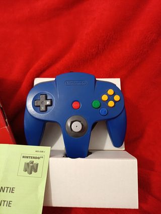 Mando Nintendo 64 Azul Completo