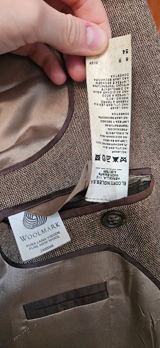 Americana Emidio Tucci Marrón Talla xl