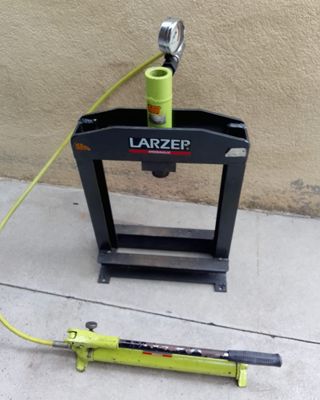 Prensa Hidráulica Manual Larzep