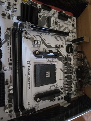 Placa Base ASUS B450 AM4 Micro-ATX