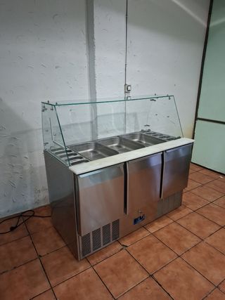 Vitrina Refrigerada Acero Inoxidable