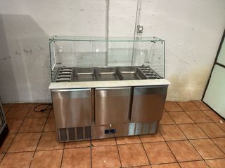 Mesa Fría Preparación Acero Inoxidable