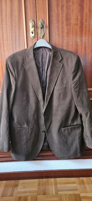 Americana Massimo Dutti Marrón