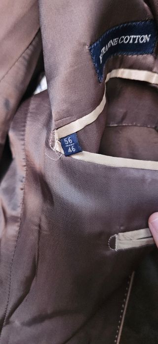 Americana Massimo Dutti Marrón