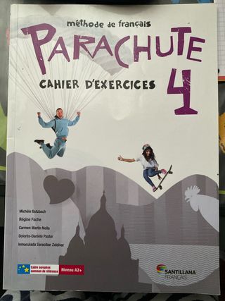 Libro Francés Parachute 4 ESO
